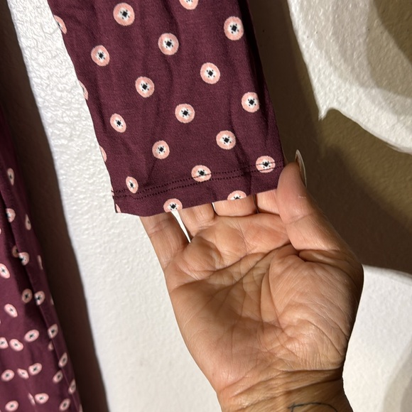 NWT Women’s Loft size small maroon dress - Picture 6 of 8